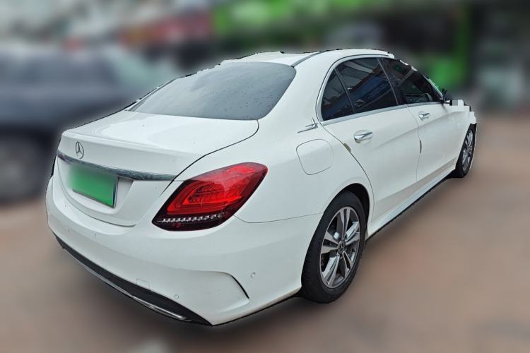 Used Mercedes-Benz C-Class 2019 C 180 L Fashion Edition Sport Version Rear Right 45 Deg