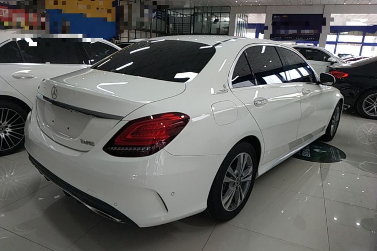 Used Mercedes-Benz C-Class 2019 C 180 L Fashion Edition Sport Version Rear Right 45 Deg