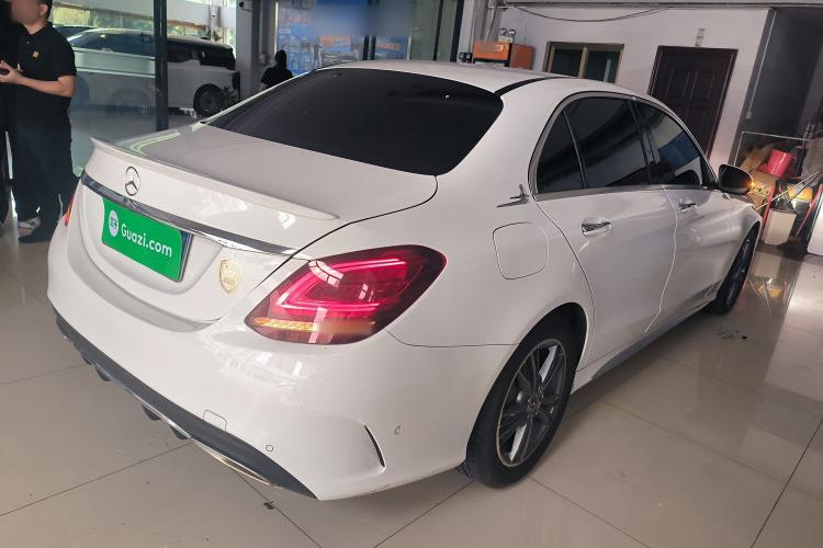 Used Mercedes-Benz C-Class 2019 C 180 L Fashion Edition Sport Version Rear Right 45 Deg