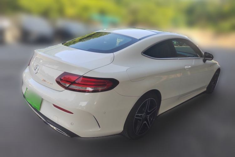 Used Mercedes-Benz C-Class 2019 C 260 Coupe Rear Right 45 Deg