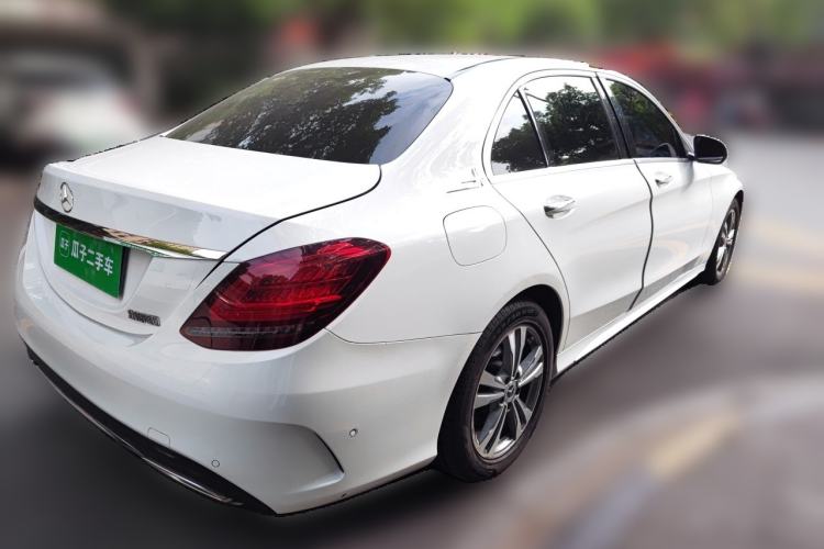 Used Mercedes-Benz C-Class 2019 C 180 L Fashion Edition Sport Version Rear Right 45 Deg