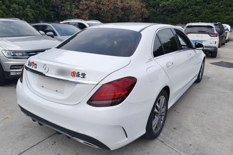 Used Mercedes-Benz C-Class 2019 C 180 L Fashion Edition Sport Version Rear Right 45 Deg