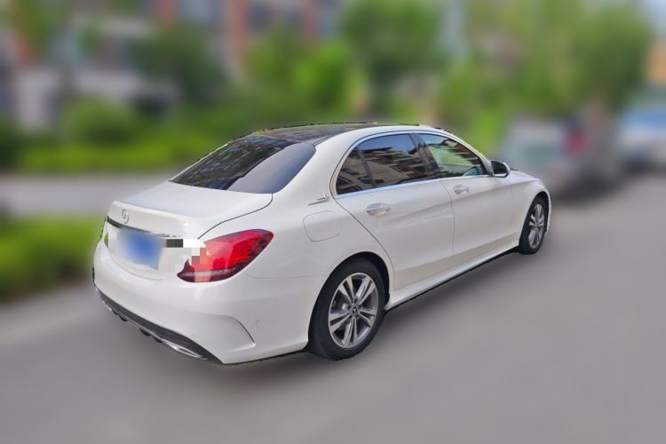 Used Mercedes-Benz C-Class 2019 C 180 L Fashion Edition Sport Version Rear Right 45 Deg