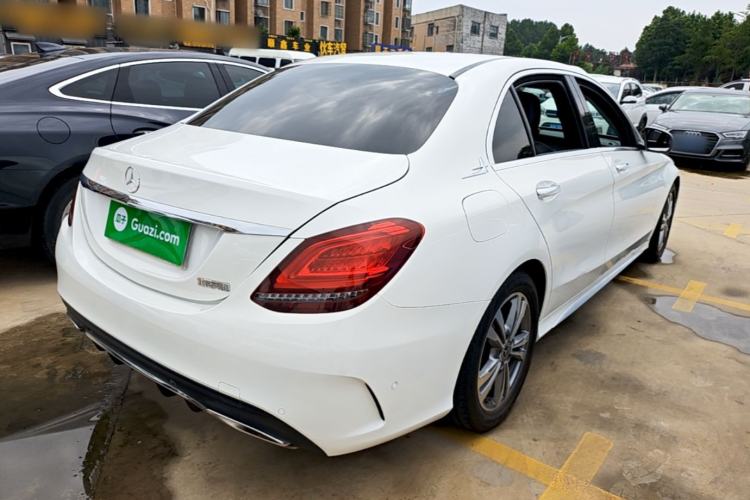 Used Mercedes-Benz C-Class 2019 C 180 L Fashion Edition Sport Version Rear Right 45 Deg