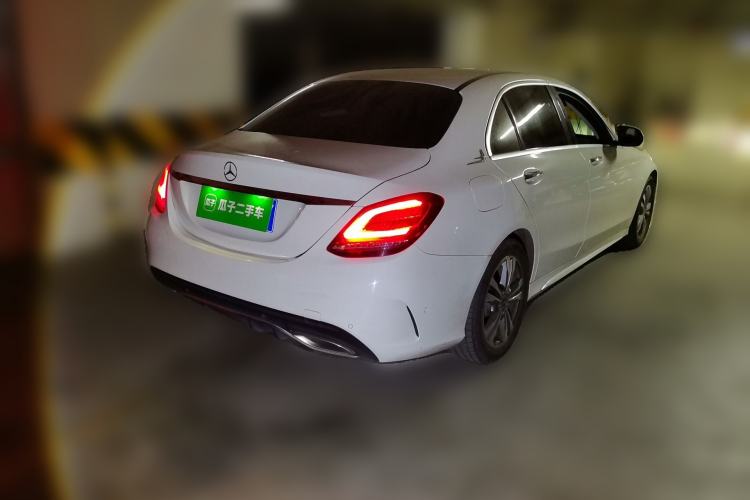 Used Mercedes-Benz C-Class 2019 C 180 L Fashion Edition Sport Version Rear Right 45 Deg
