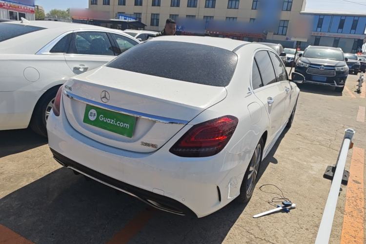 Used Mercedes-Benz C-Class 2019 C 180 L Fashion Edition Sport Version Rear Right 45 Deg