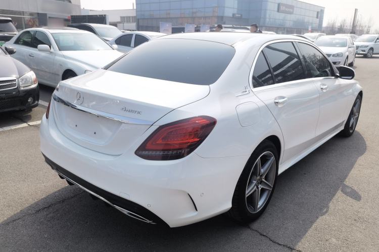 Used Mercedes-Benz C-Class 2019 C 260 L 4MATIC Sport Edition Rear Right 45 Deg