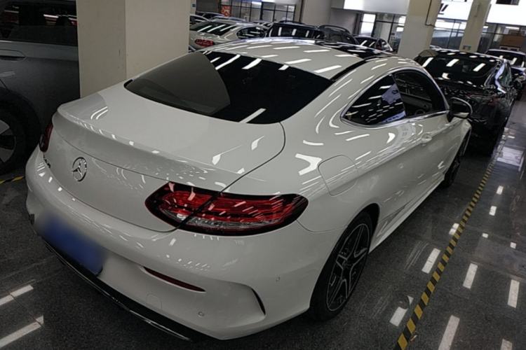 Used Mercedes-Benz C-Class 2019 C 260 Coupe Rear Right 45 Deg