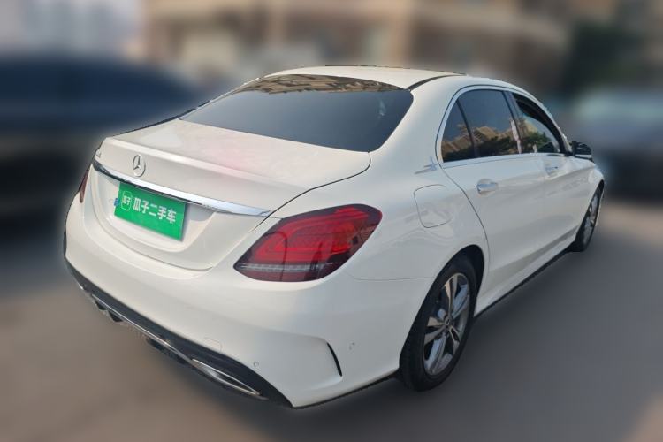 Used Mercedes-Benz C-Class 2019 C 180 L Fashion Edition Sport Version Rear Right 45 Deg