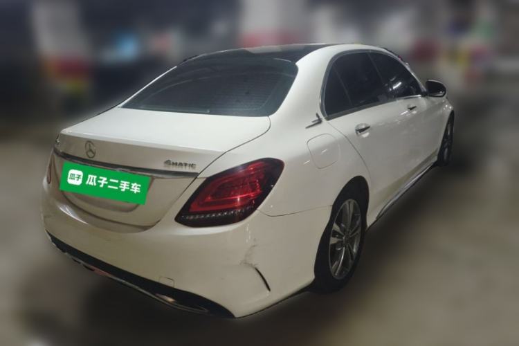 Used Mercedes-Benz C-Class 2019 C 180 L Dynamic Sports Edition Rear Right 45 Deg
