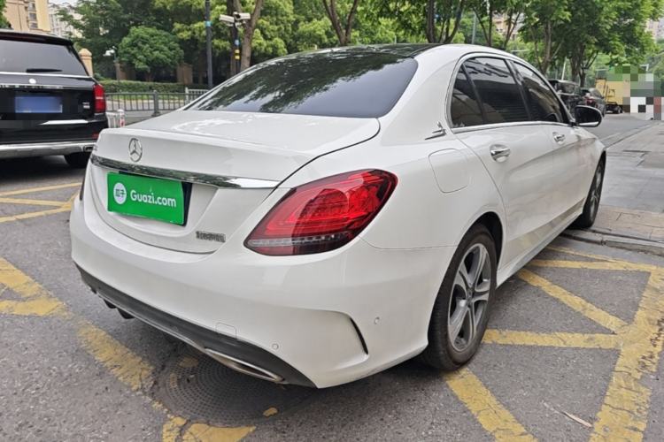 Used Mercedes-Benz C-Class 2019 C 260 L Sport Edition Rear Right 45 Deg