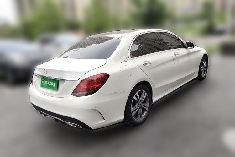 Used Mercedes-Benz C-Class 2019 C 180 L Fashion Edition Sport Version Rear Right 45 Deg