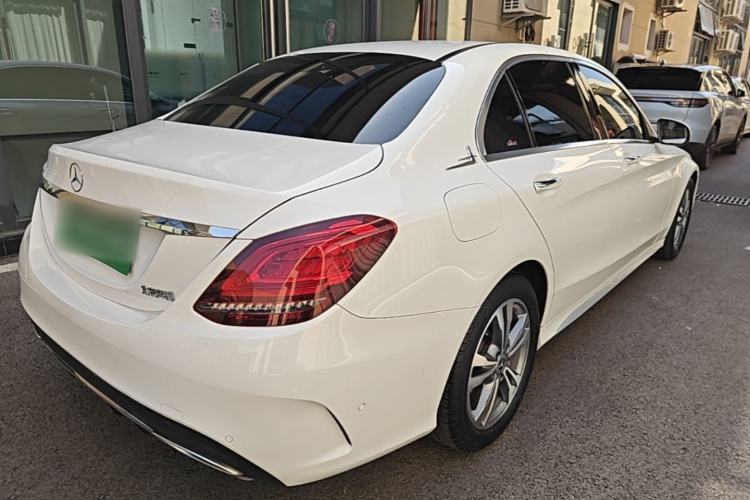 Used Mercedes-Benz C-Class 2019 C 180 L Fashion Edition Sport Version Rear Right 45 Deg