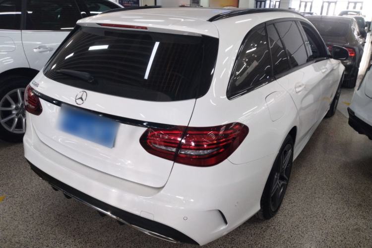 Used Mercedes-Benz C-Class 2019 C 260 Estate Rear Right 45 Deg