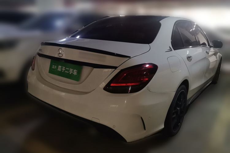 Used Mercedes-Benz C-Class 2019 C 260 L Sport Edition Rear Right 45 Deg