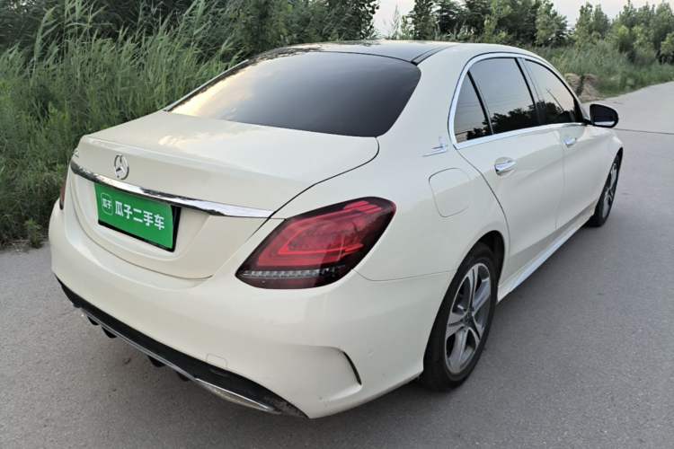Used Mercedes-Benz C-Class 2019 C 260 L Sport Edition Rear Right 45 Deg