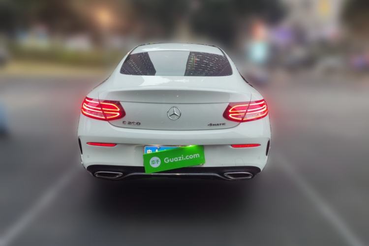 Used Mercedes-Benz C-Class 2019 C 260 4MATIC Coupe Rear