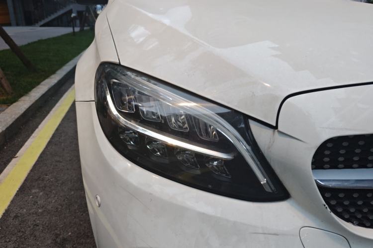 Used Mercedes-Benz C-Class 2019 C 180 L Fashion Edition Sport Version Right Front Headlight