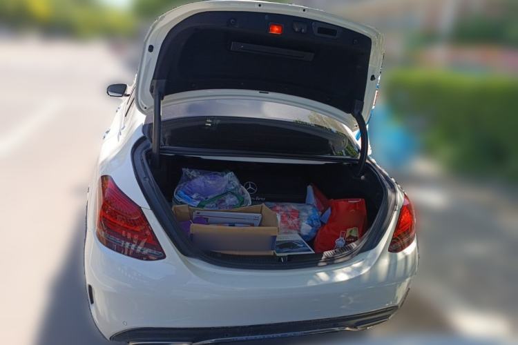 Used Mercedes-Benz C-Class 2019 C 180 L Fashion Edition Sport Version Trunk