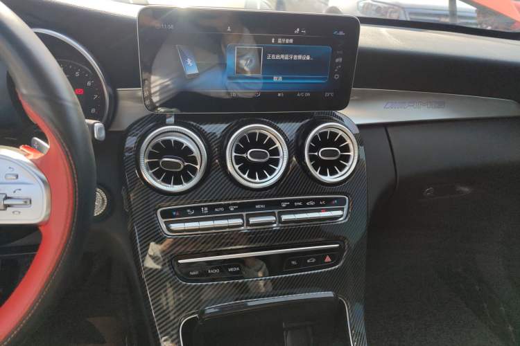 Used Mercedes-Benz C-Class 2019 C 260 Sport Edition Audio And AC Panel