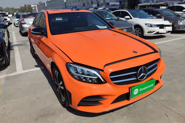 Used Mercedes-Benz C-Class 2019 C 260 Sport Edition Front Right 45 Deg