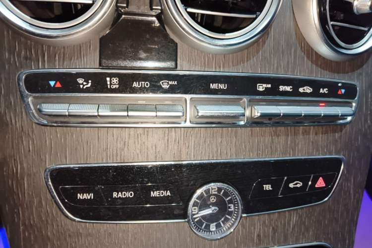 Used Mercedes-Benz C-Class 2020 C 260 L Audio And AC Panel