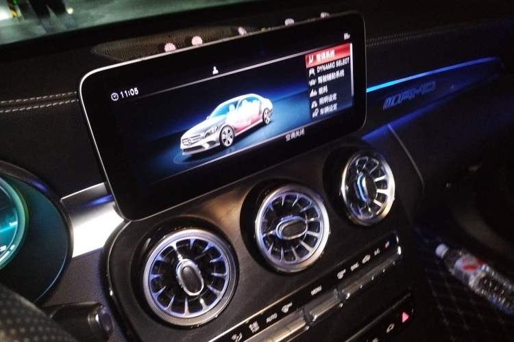 Used Mercedes-Benz C-Class 2020 C 260 L Sport Edition Audio And AC Panel