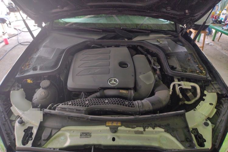 Used Mercedes-Benz C-Class 2020 C 200 L Fashion Edition Sport Version Engine Bay