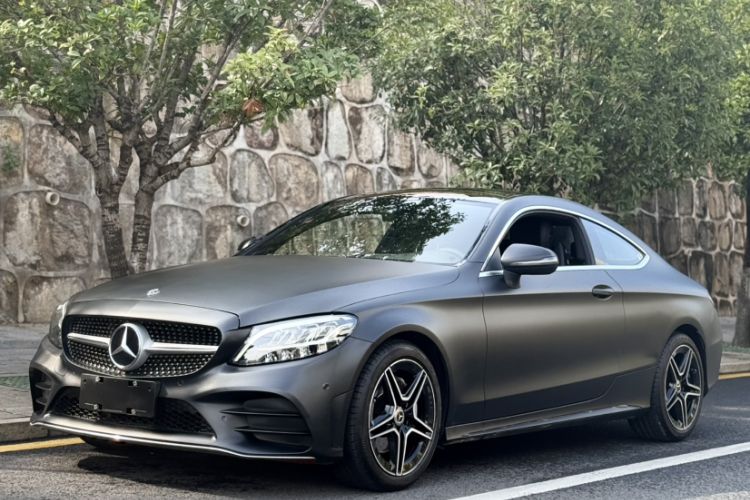 Used Mercedes-Benz C-Class 2020 C 200 Coupe Exterior 2