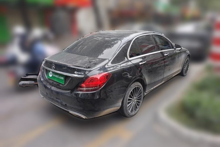 Used Mercedes-Benz C-Class 2020 C 260 L 4MATIC Rear Right 45 Deg