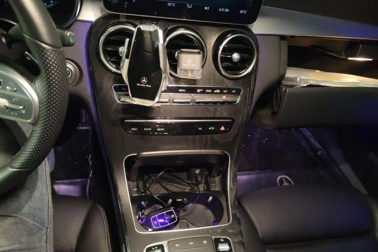 Used Mercedes-Benz C-Class 2020 Restyled C 260 L Sport Edition Audio And AC Panel