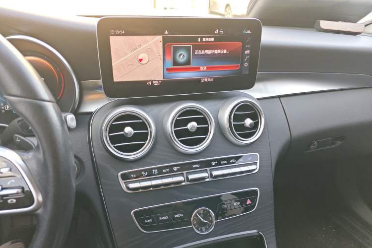 Used Mercedes-Benz C-Class 2020 Facelifted C 260 Estate Audio And AC Panel
