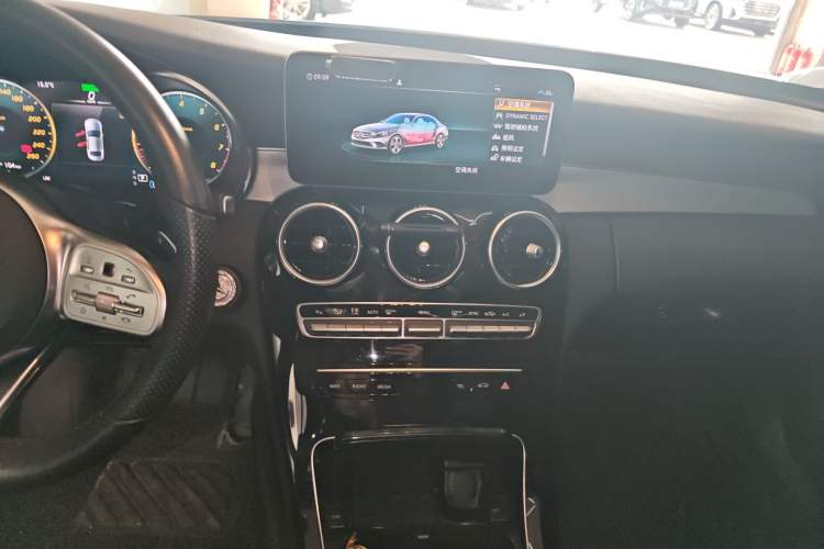 Used Mercedes-Benz C-Class 2020 C 260 Sport Edition Audio And AC Panel