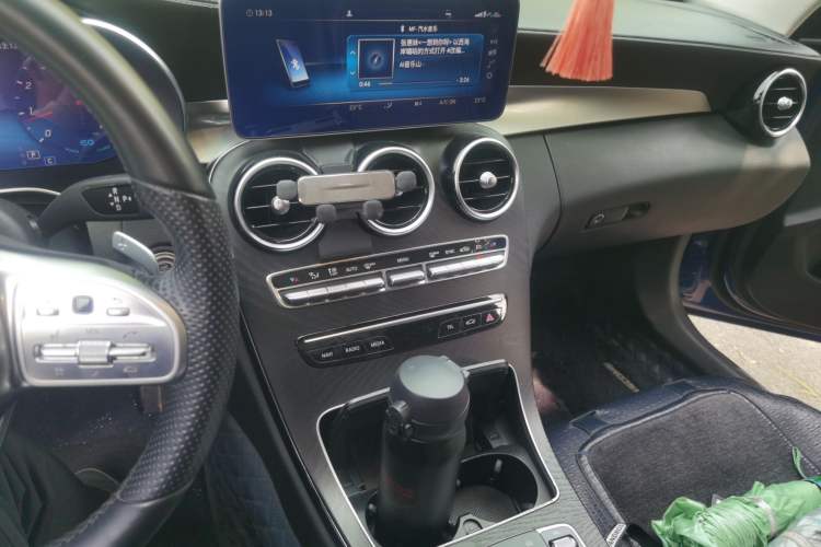 Used Mercedes-Benz C-Class 2020 C 260 L Sport Edition Audio And AC Panel