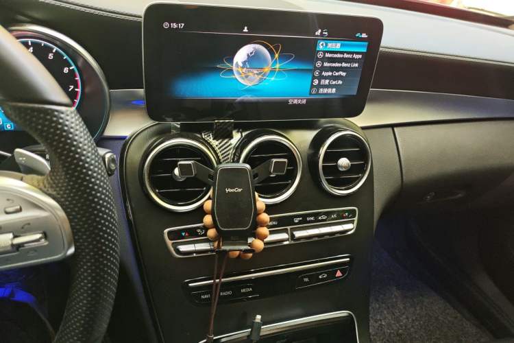 Used Mercedes-Benz C-Class 2020 Restyled C 260 L Sport Edition Audio And AC Panel