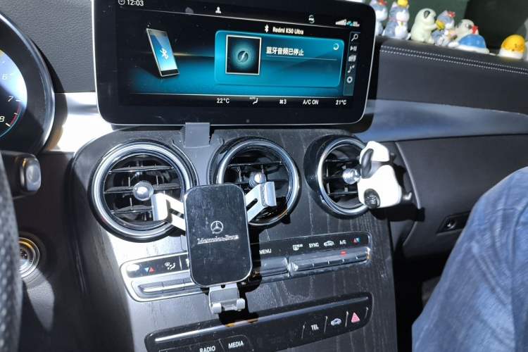 Used Mercedes-Benz C-Class 2020 Restyled C 260 L Sport Edition Audio And AC Panel