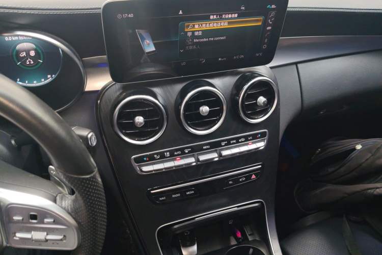 Used Mercedes-Benz C-Class 2020 Restyled C 260 L Sport Edition Audio And AC Panel