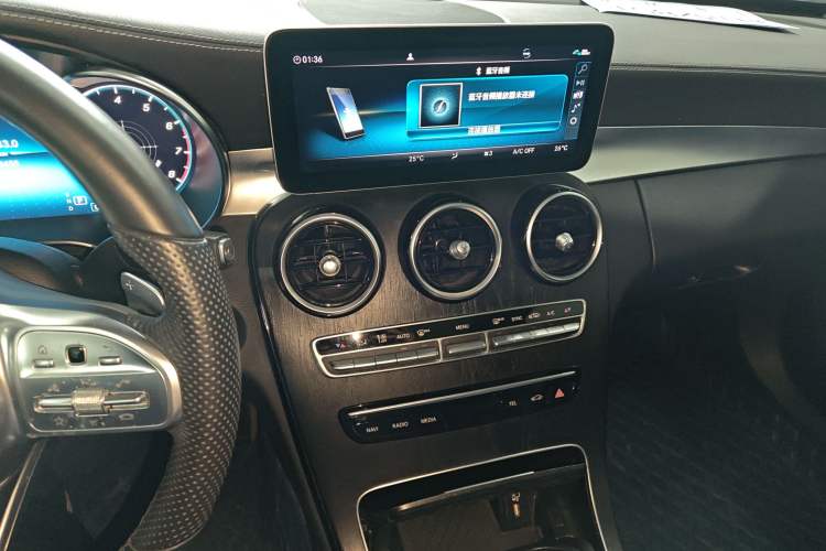 Used Mercedes-Benz C-Class 2020 C 260 L Sport Edition Audio And AC Panel