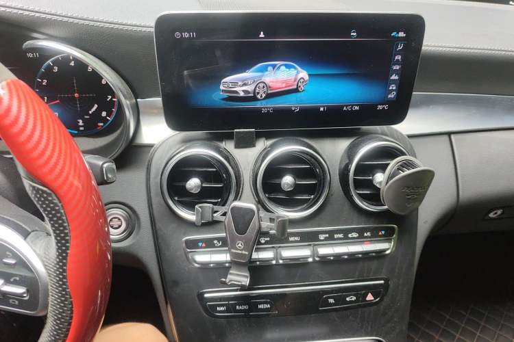 Used Mercedes-Benz C-Class 2020 Restyled C 200 L Fashion Edition Sport Version Audio And AC Panel