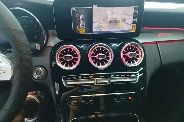 Used Mercedes-Benz C-Class 2020 C 260 Sport Edition Audio And AC Panel