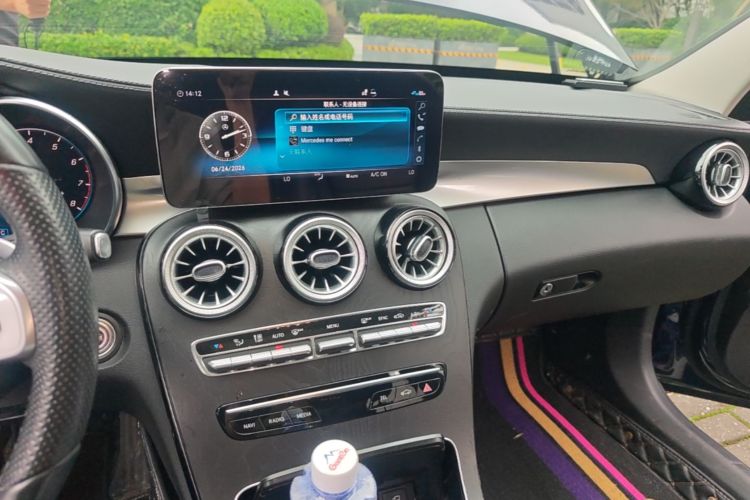 Used Mercedes-Benz C-Class 2020 Restyled C 260 L Sport Edition Audio And AC Panel