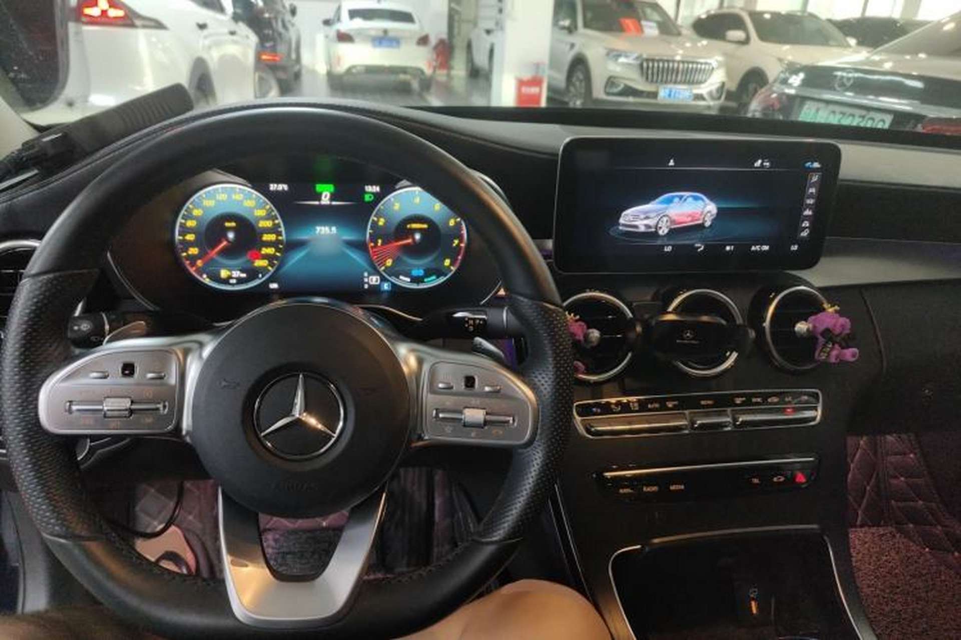 Used Mercedes-Benz C-Class 2020 Restyled C 260 L Sport Edition Center Console