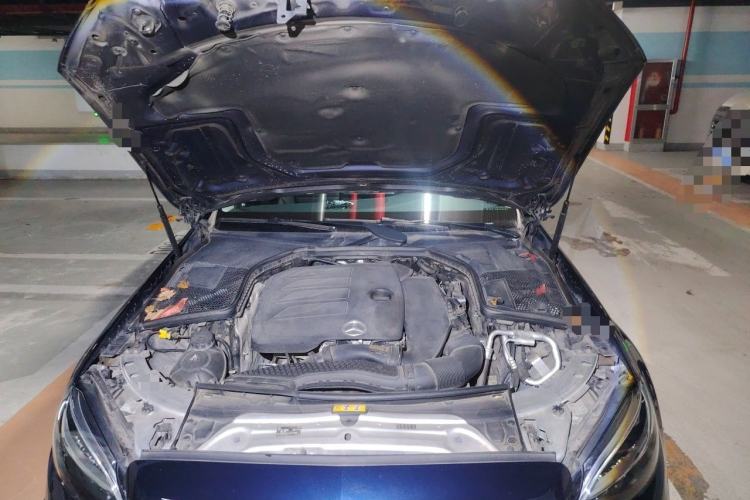 Used Mercedes-Benz C-Class 2020 C 200 L Fashion Edition Sport Version Engine Bay