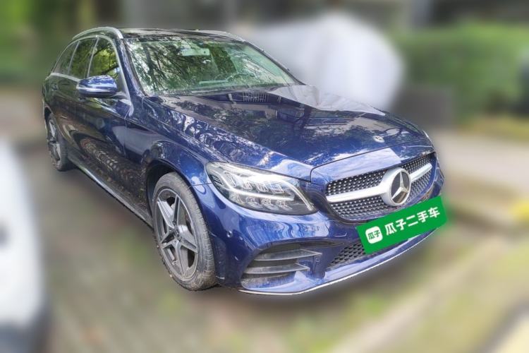 Used Mercedes-Benz C-Class 2020 Facelifted C 260 Estate Front Right 45 Deg