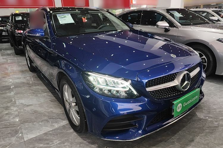Used Mercedes-Benz C-Class 2020 Restyled C 200 Estate Front Right 45 Deg