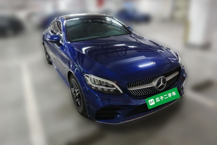 Used Mercedes-Benz C-Class 2020 C 260 Coupe Front Right 45 Deg