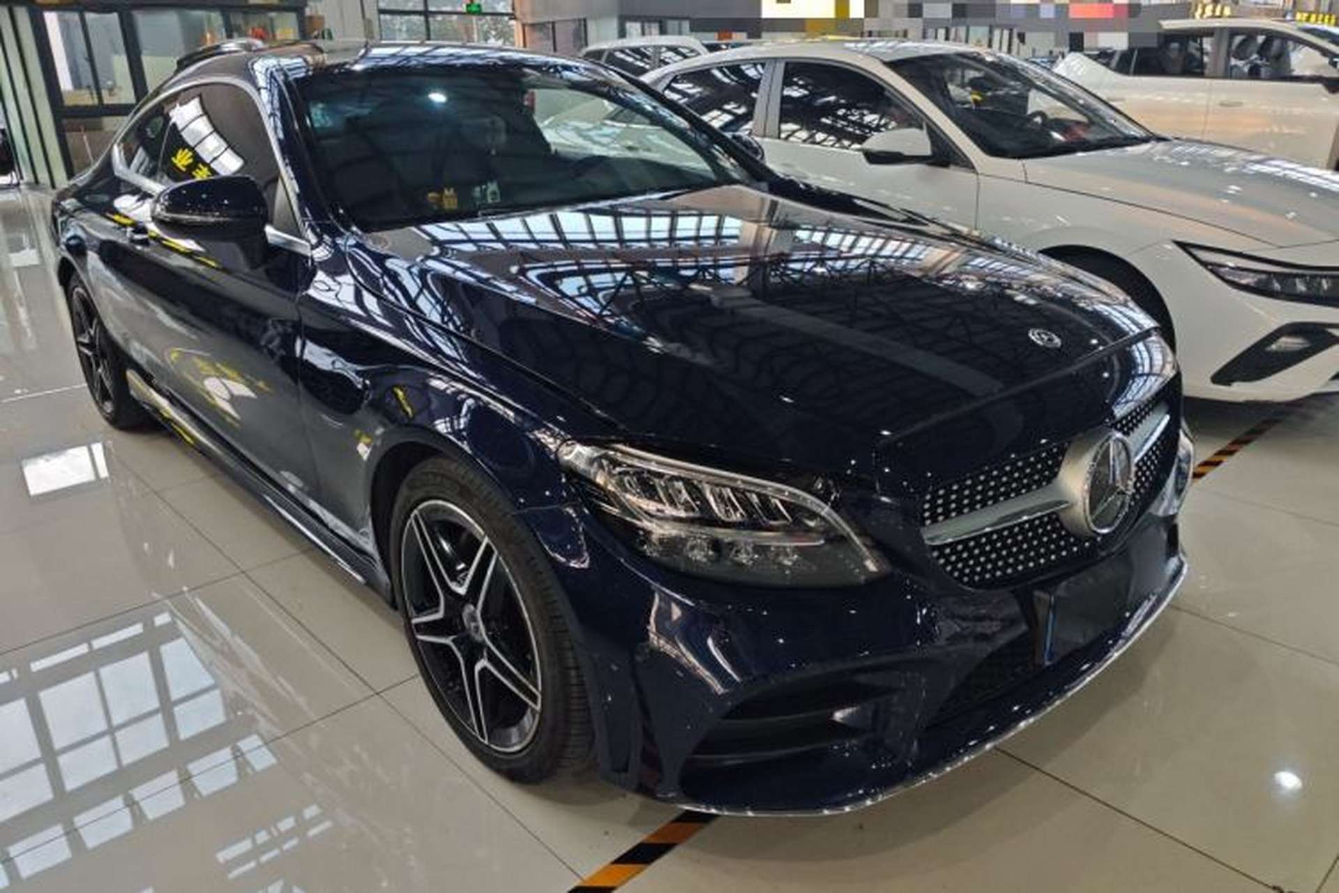 Used Mercedes-Benz C-Class 2020 C 260 Coupe Front Right 45 Deg