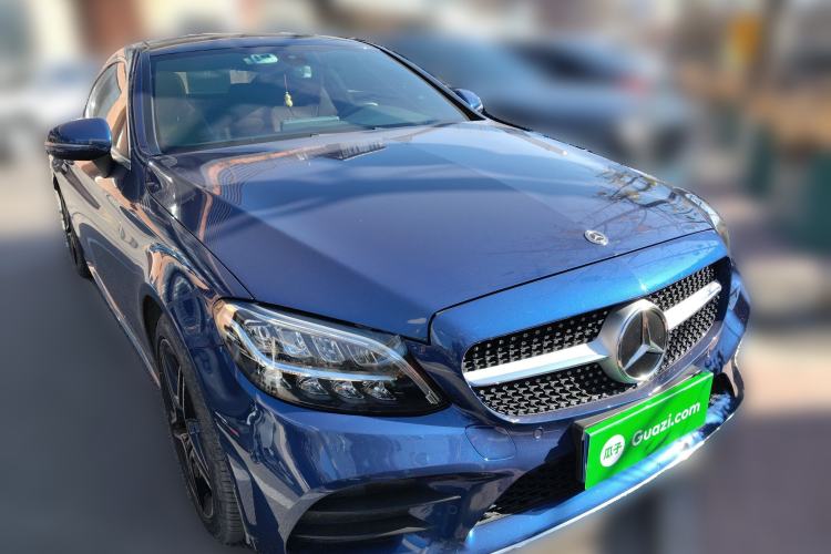 Used Mercedes-Benz C-Class 2020 C 260 Coupe Front Right 45 Deg