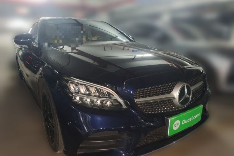 Used Mercedes-Benz C-Class 2020 C 200 Coupe Front Right 45 Deg