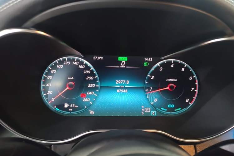 Used Mercedes-Benz C-Class 2020 C 260 L Sport Edition Instrument Cluster